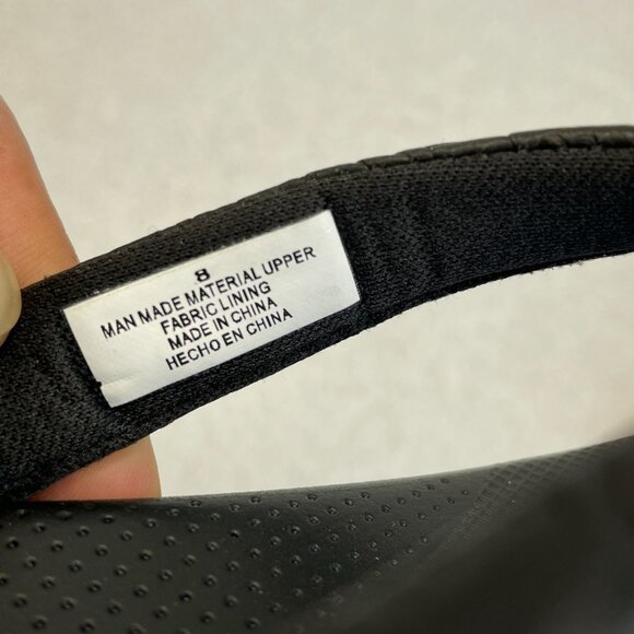 NEW  Flojos Women's Size 8 Memory Foam Black Thong Flip Flops Sandals - Picture 4 of 7